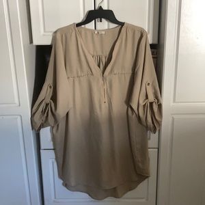Zipper blouse